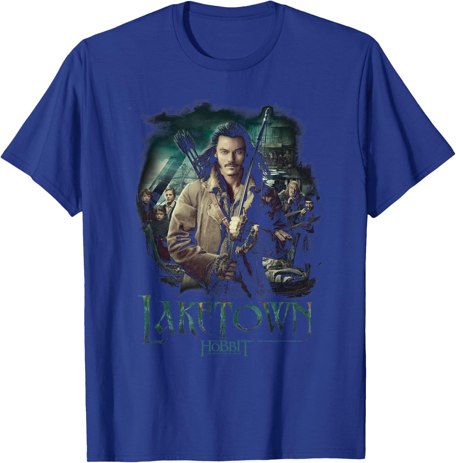 Hobbit Bard Protector T-Shirt - T-Shirt | Royal