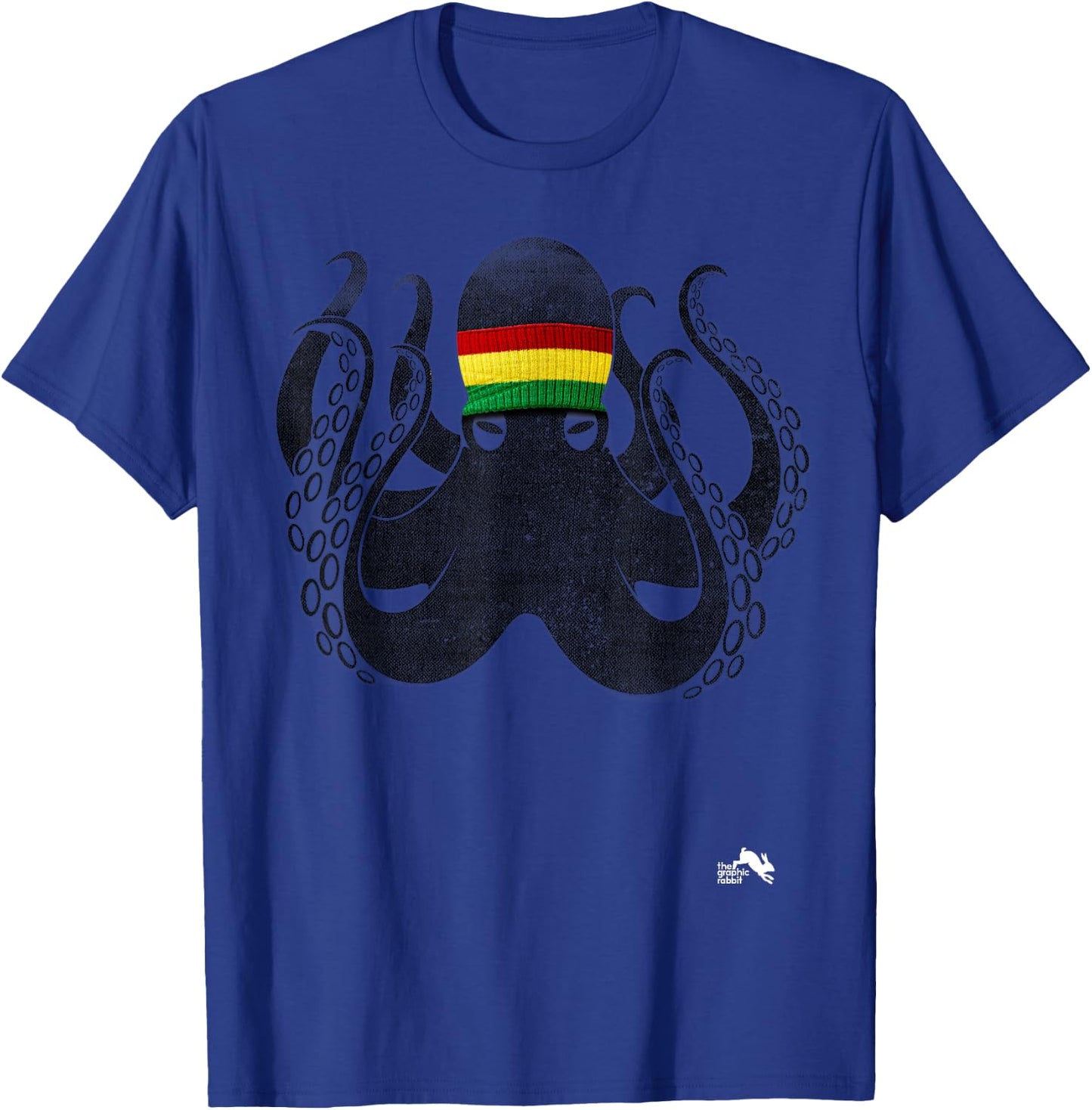 Reggae Octopus T-Shirt - T-Shirt | Royal