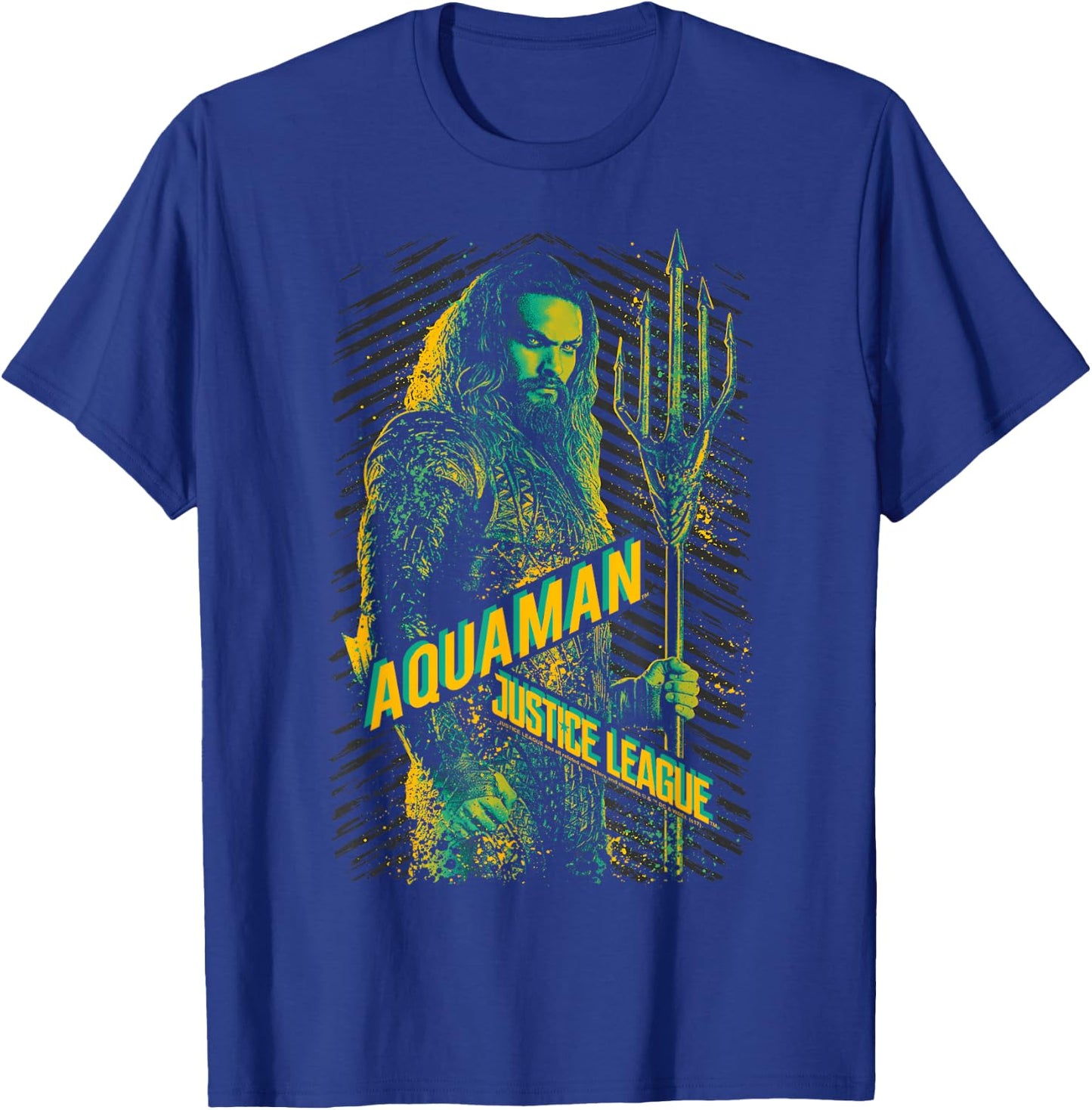 Justice League Movie Aquaman T-Shirt - T-Shirt | Royal