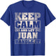 Juan Name Shirt Personalized Juan First Name T-Shirt - T-Shirt | Royal