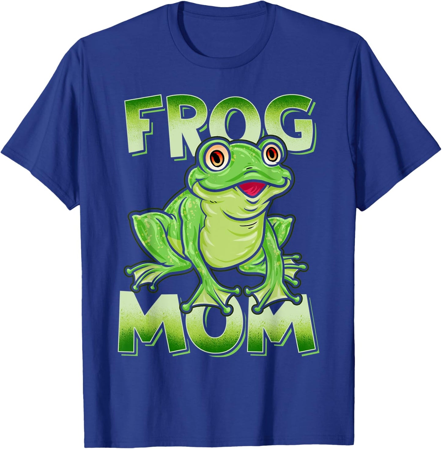 Frog Mom Cute Frog Owner Tadpole Lover T-Shirt - T-Shirt | Royal
