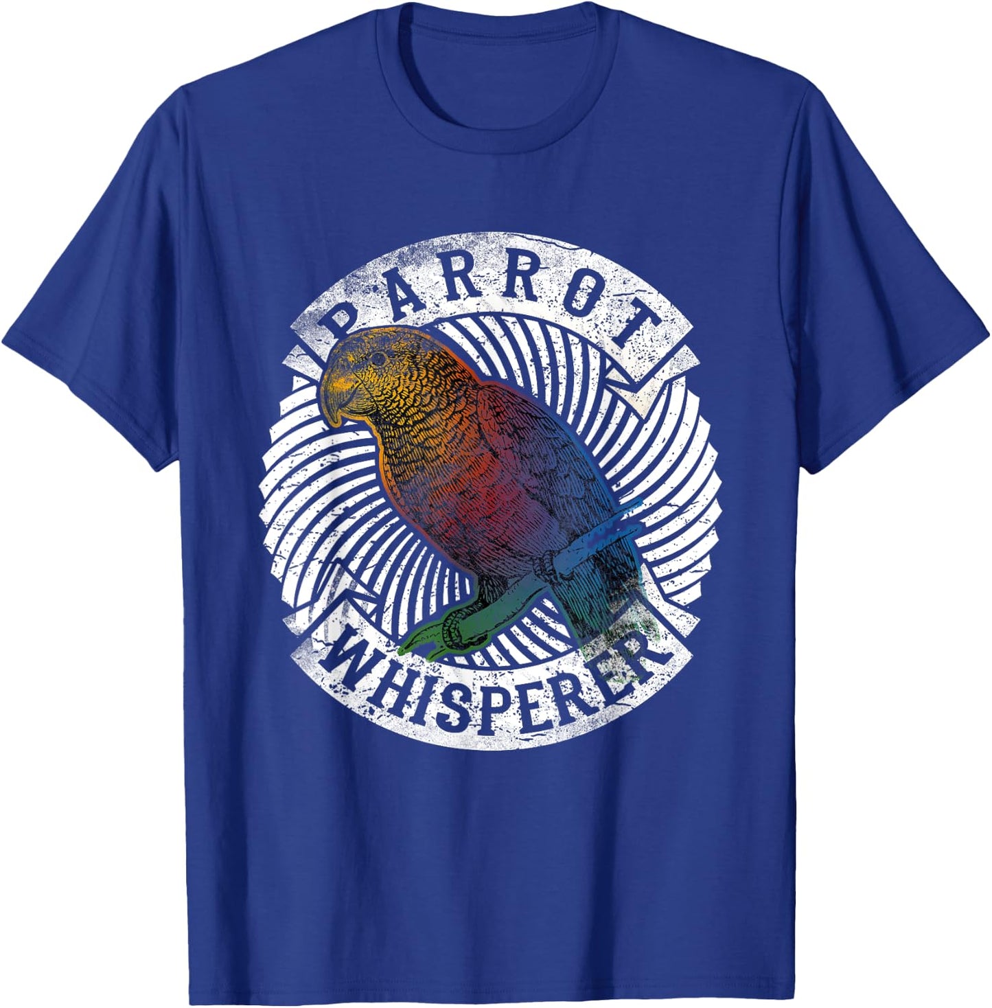 Parrot Whisperer Shirt Birds Lover Gift Colorful Parrots T-Shirt - T-Shirt | Royal