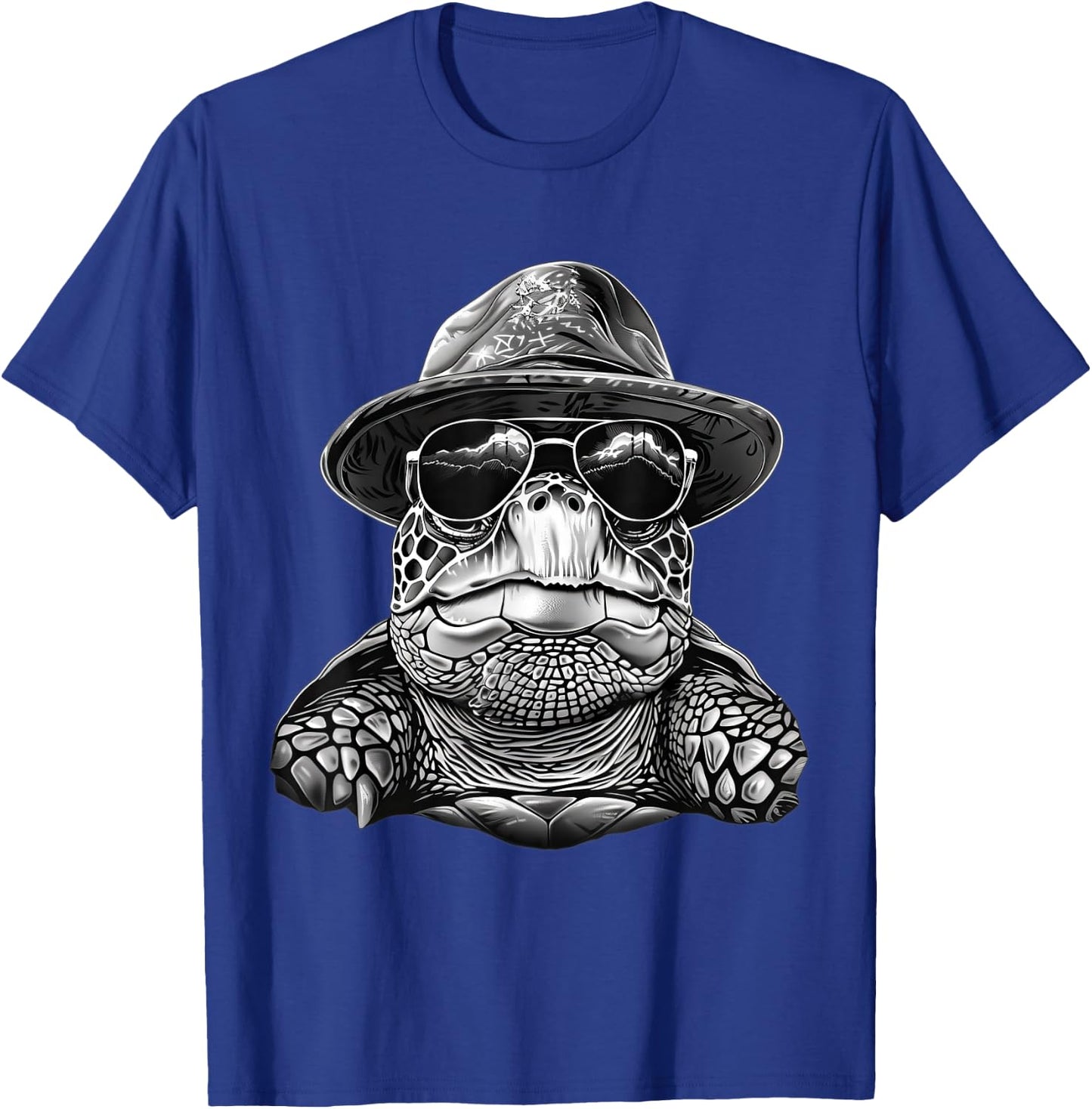 Turtle Sunglasses T-Shirt - T-Shirt | Royal