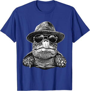 Turtle Sunglasses T-Shirt - T-Shirt | Royal