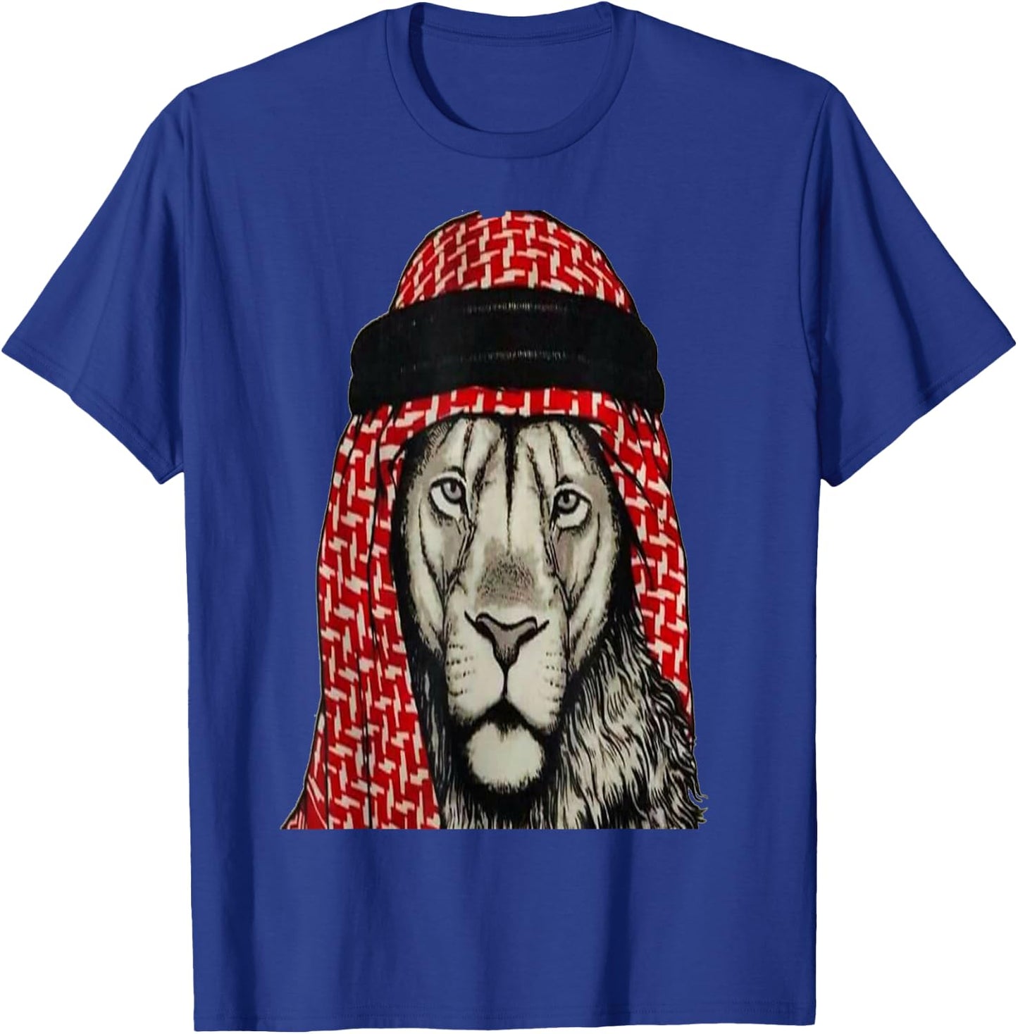 Arabic Lion , Arabian Custom. Men,Women and Youth T-Shirt - T-Shirt | Royal