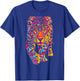 Rainbow Jaguar Abstract Colorful Cat Lover T-Shirt - T-Shirt | Royal