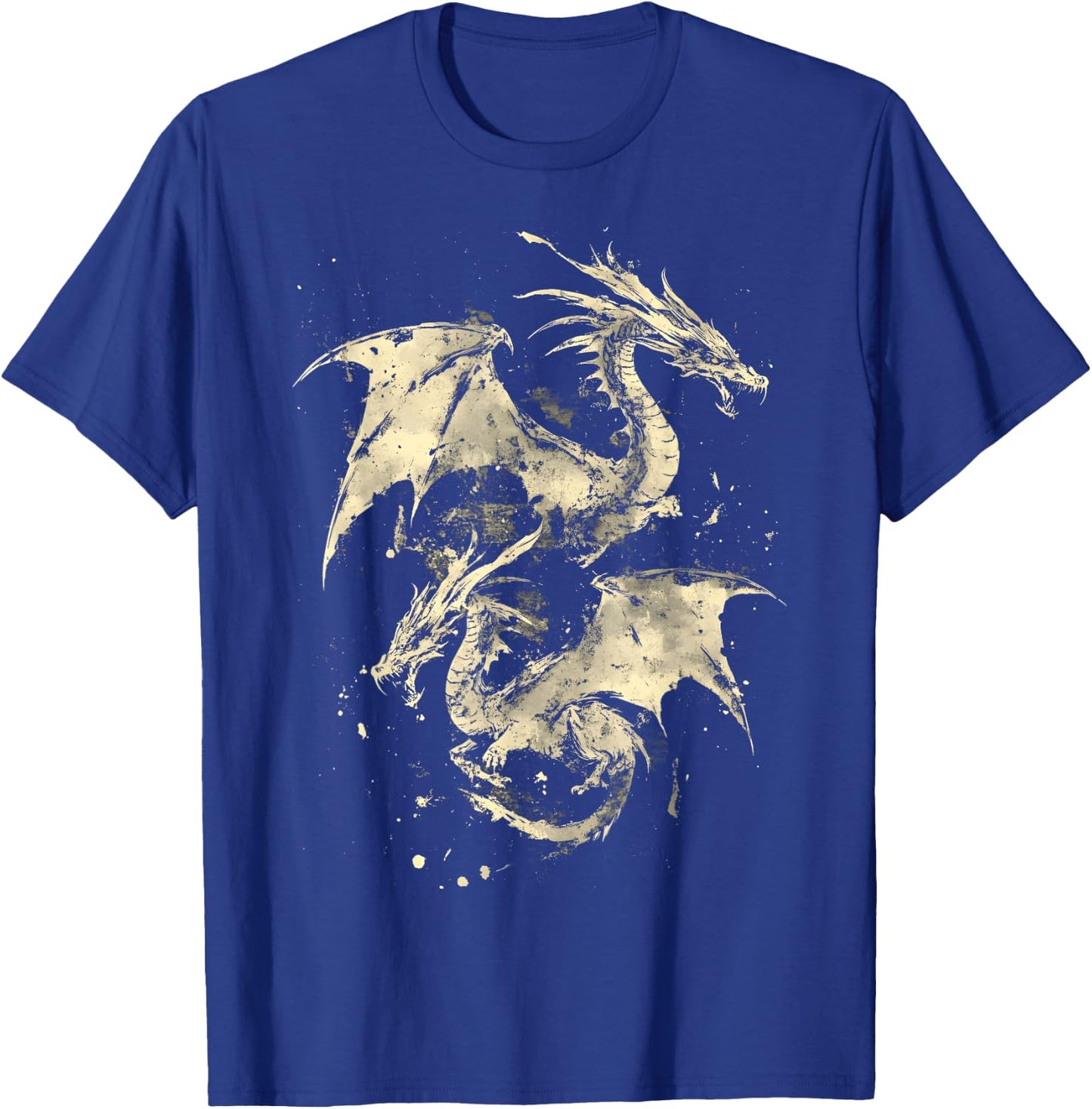 Dragon Lovers Dragon Types Women Men Girls Boys Dragons T-Shirt - T-Shirt | Royal