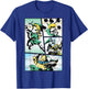 Nintendo Zelda Link Manga Comic Panels Graphic T-Shirt - T-Shirt | Royal