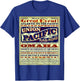 Wild West, Union Pacific Railroad, historic treasure t shirt T-Shirt - T-Shirt | Royal