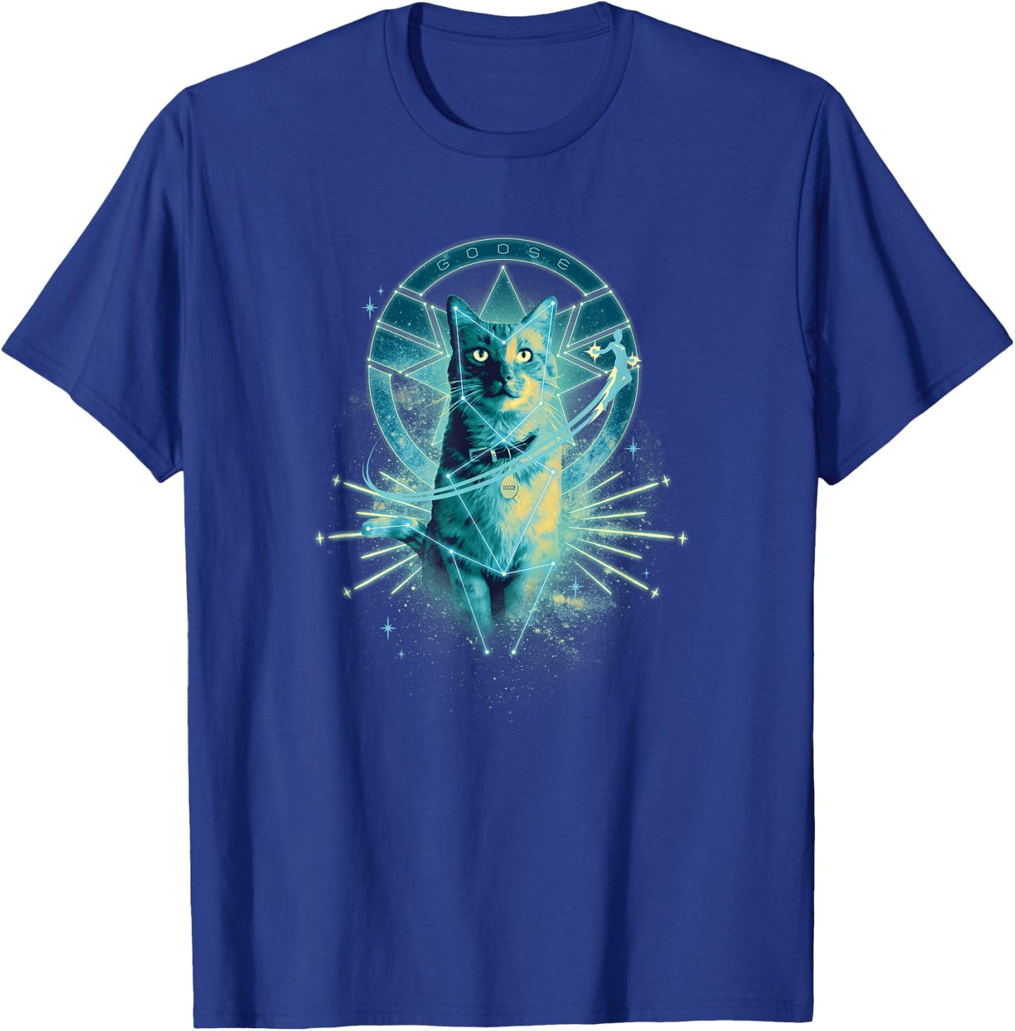 Marvel Captain Marvel Goose the Cat T-Shirt - T-Shirt | Royal