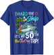 50th Birthday Cruise Ship Vacation Celebration T-Shirt - T-Shirt | Royal