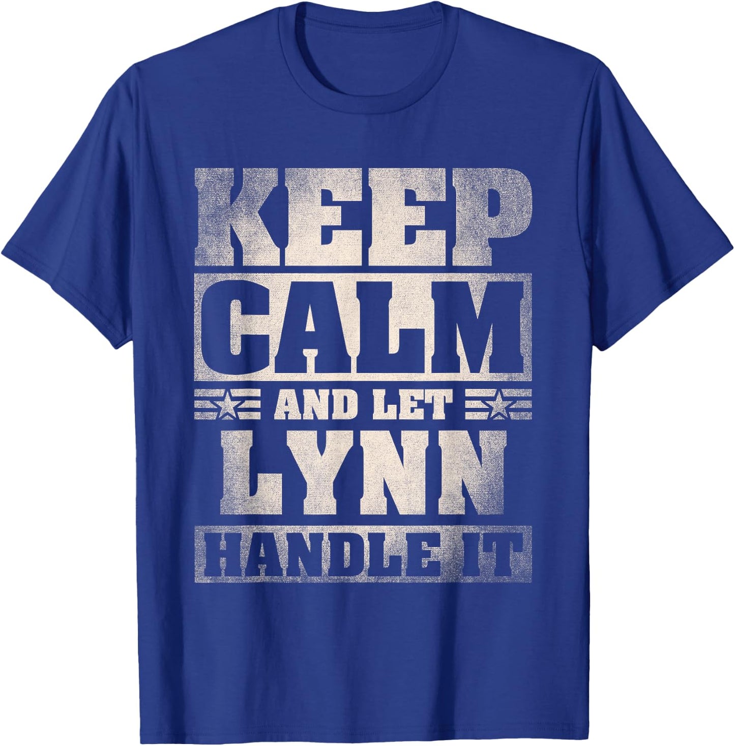 Lynn Name Shirt Personalized Lynn First Name T-Shirt - T-Shirt | Royal