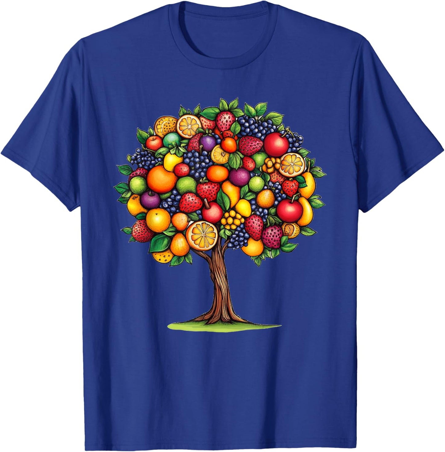 Fruits Tree Nature Fruit Lover T-Shirt - T-Shirt | Royal