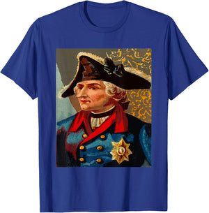 Frederick the Great Prussia Prussian Germany German T-Shirt - T-Shirt | Royal