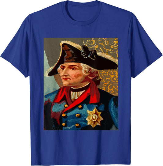 Frederick the Great Prussia Prussian Germany German T-Shirt - T-Shirt | Royal