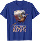 Pheasant Hunting Shirt - South Dakota Hunting Vintage t T-Shirt - T-Shirt | Royal