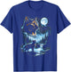 Tortoiseshell Cat Howling At Moon Celestial Parody Design T-Shirt - T-Shirt | Royal