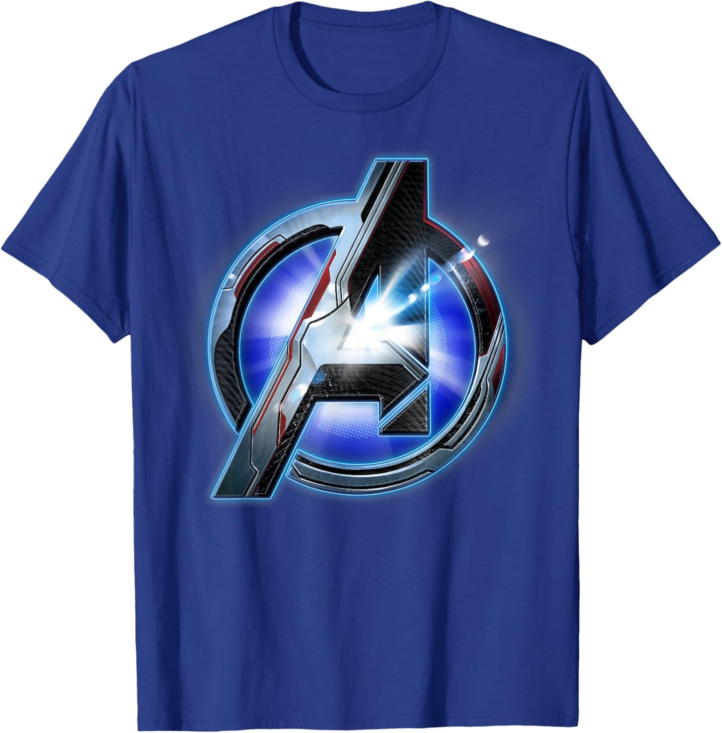 Marvel Avengers Endgame Tech Logo Graphic T-Shirt - T-Shirt | Royal