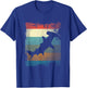 Vintage Hammer Head Shark Retro Shark Lover Gift T-Shirt - T-Shirt | Royal