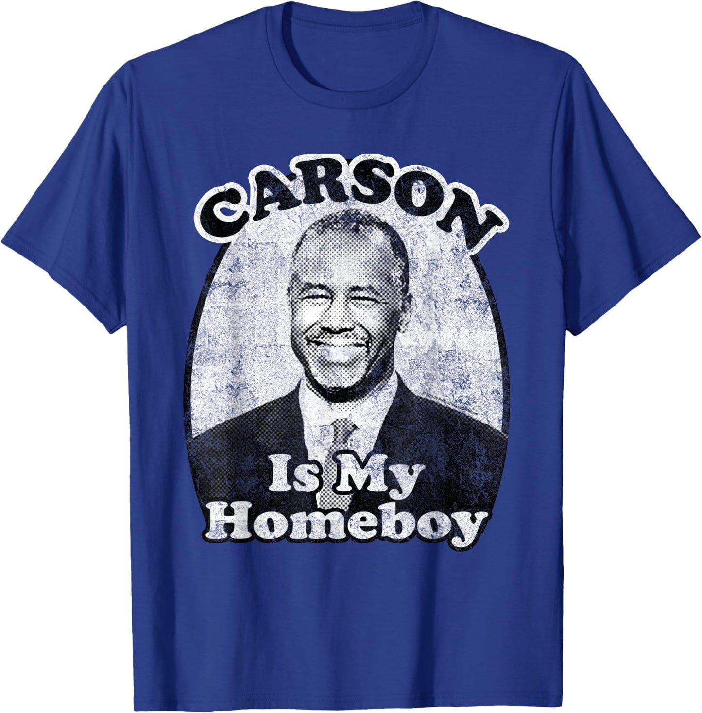Ben Carson is my Homeboy 2016 Vintage T Shirt T-Shirt - T-Shirt | Royal