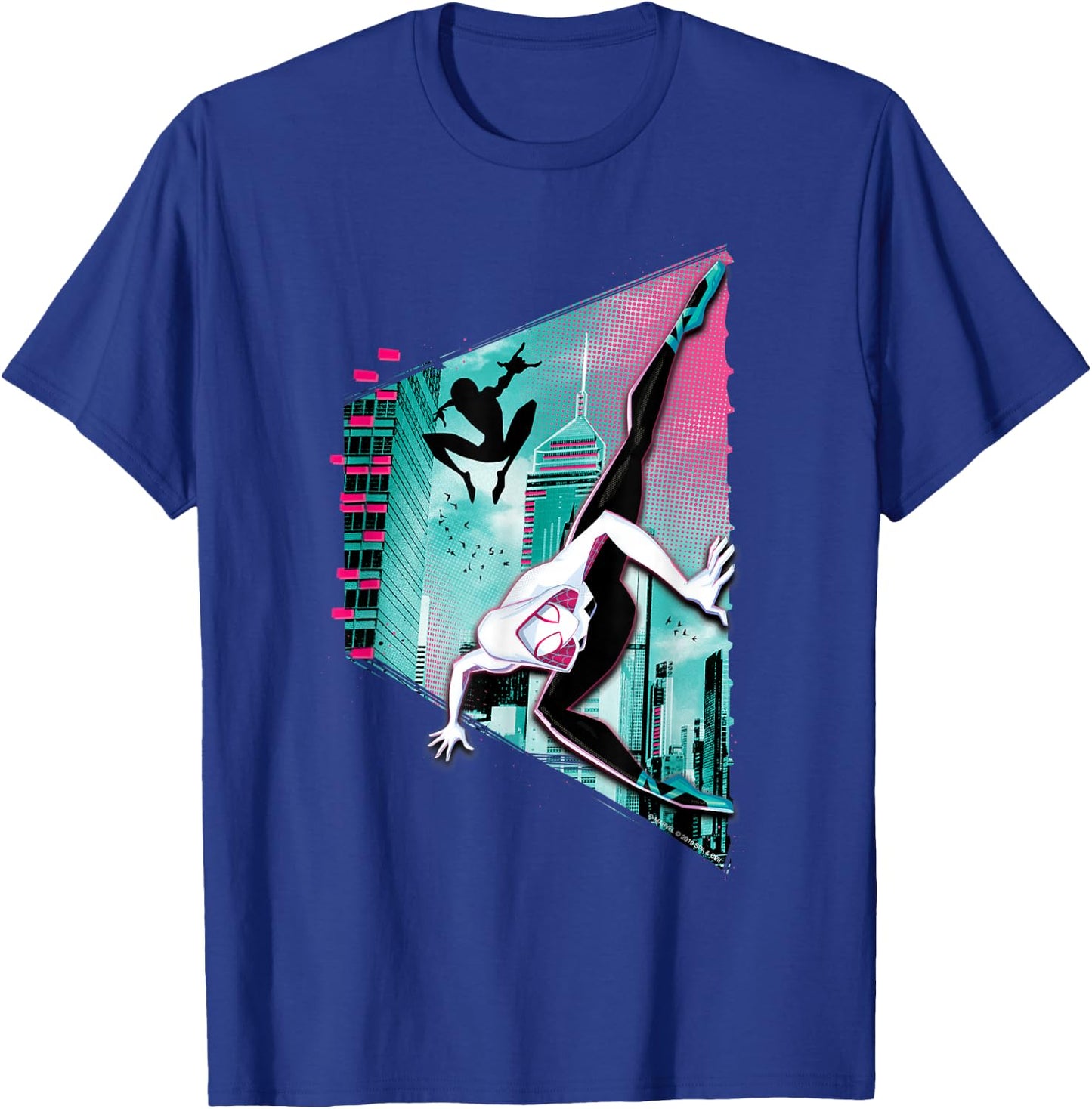 Marvel Spider-Man Into the Spider-Verse Ghost Spider T-Shirt - T-Shirt | Royal