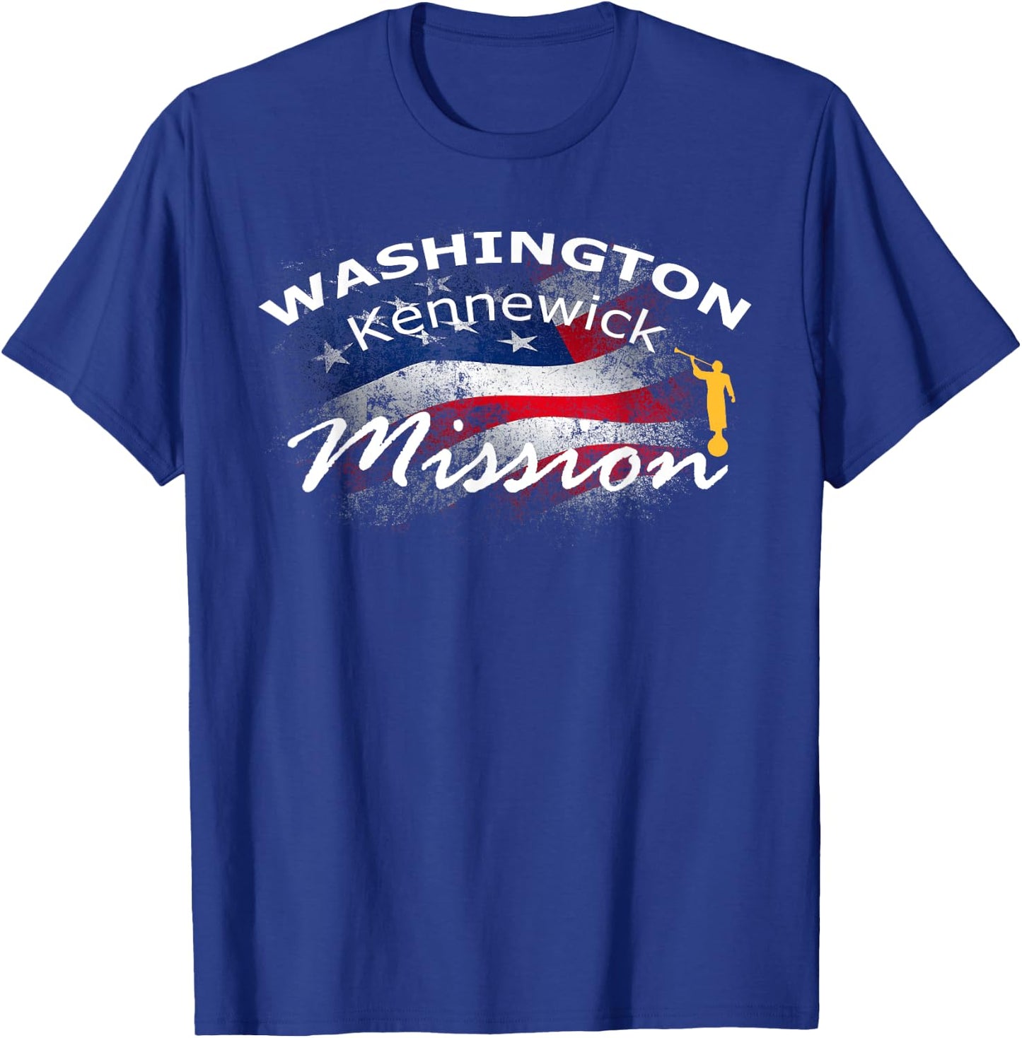 Washington Kennewick Mormon LDS Mission Missionary Gift T-Shirt - T-Shirt | Royal