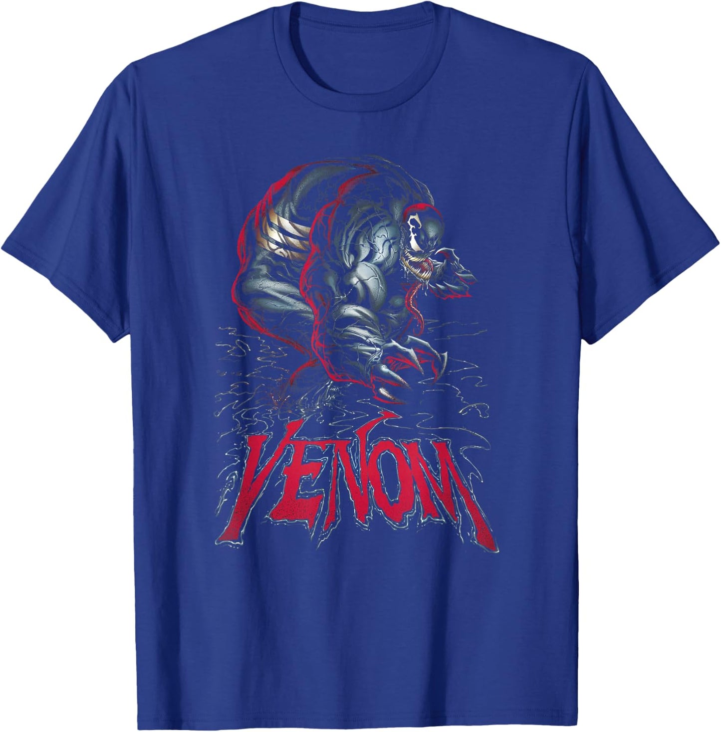 Marvel Comics Venom Fierce Villain Symbiote Title Logo T-Shirt - T-Shirt | Royal