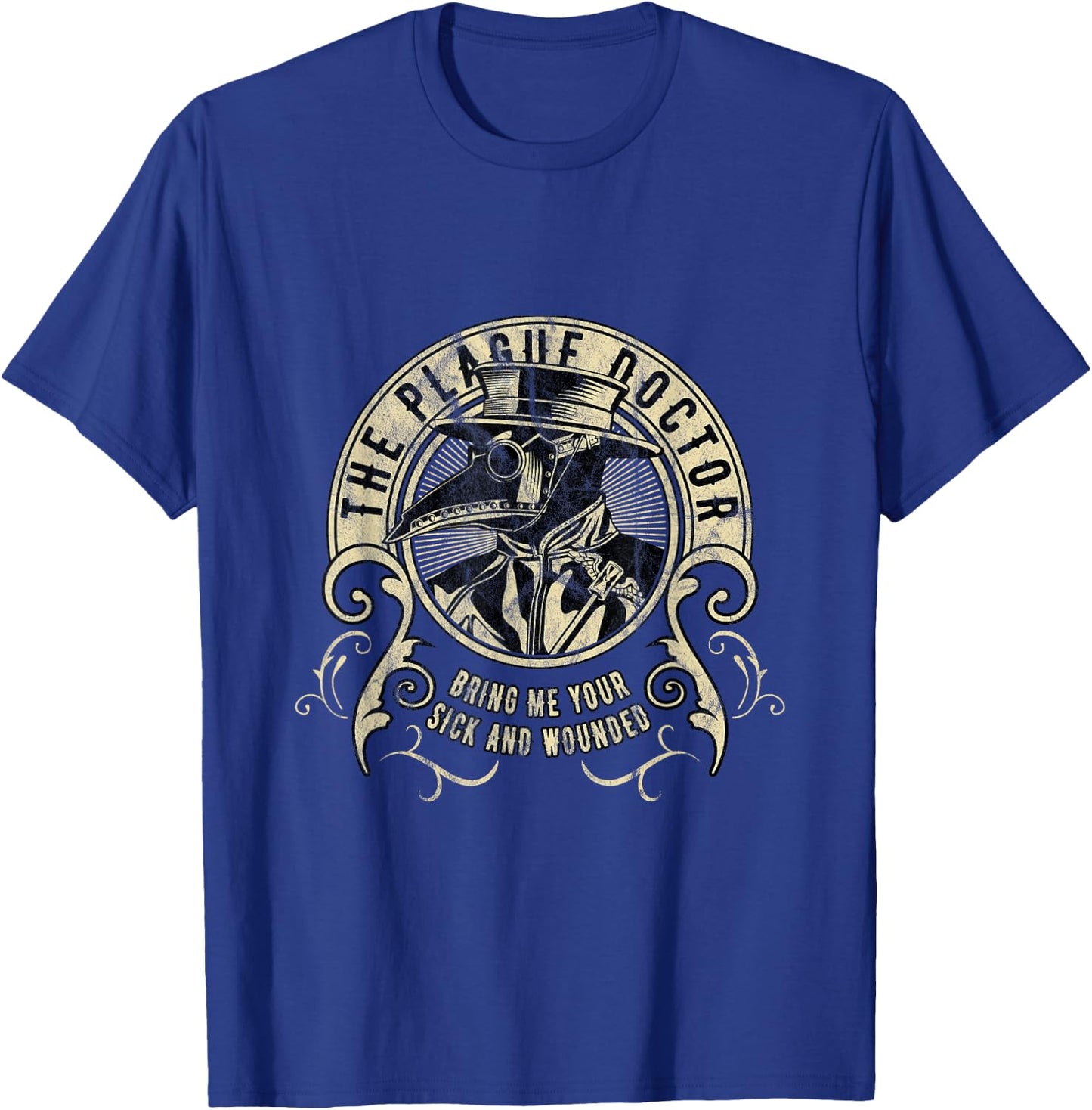 The Plague Doctor T-Shirt - T-Shirt | Royal