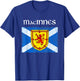 MacInnes Scottish Clan Family Name Scotland Flag T-Shirt - T-Shirt | Royal