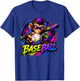 Monkey Funny Animals Baseball Ice Cream Drip Cool T-Shirt - T-Shirt | Royal