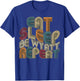 Eat Sleep Be Wyatt Repeat Funny Groovy Retro Wyatt T-Shirt - T-Shirt | Royal