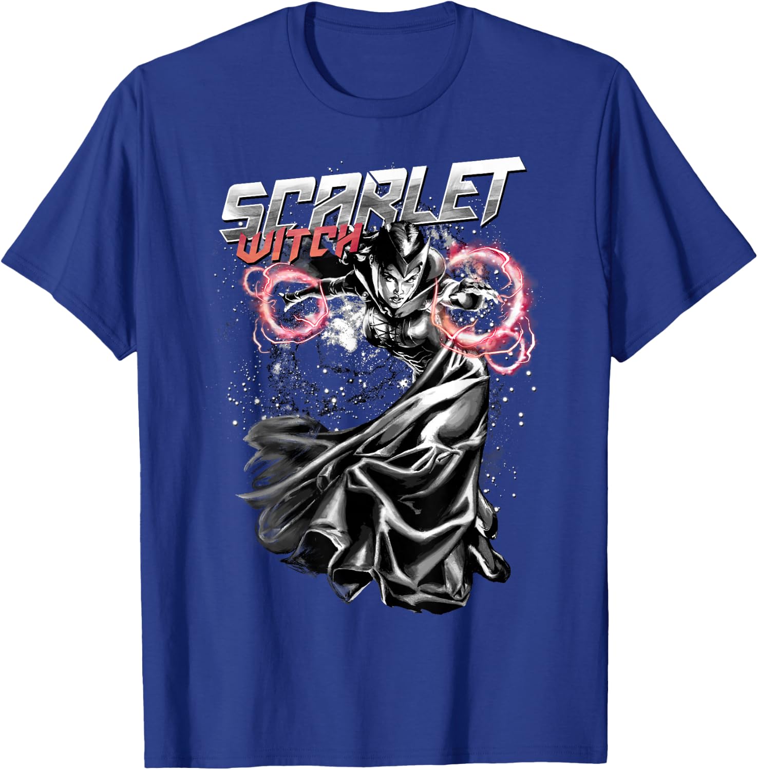 Marvel Scarlet Witch Fire Hexes Graphic T-Shirt - T-Shirt | Royal