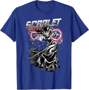 Marvel Scarlet Witch Fire Hexes Graphic T-Shirt - T-Shirt | Royal