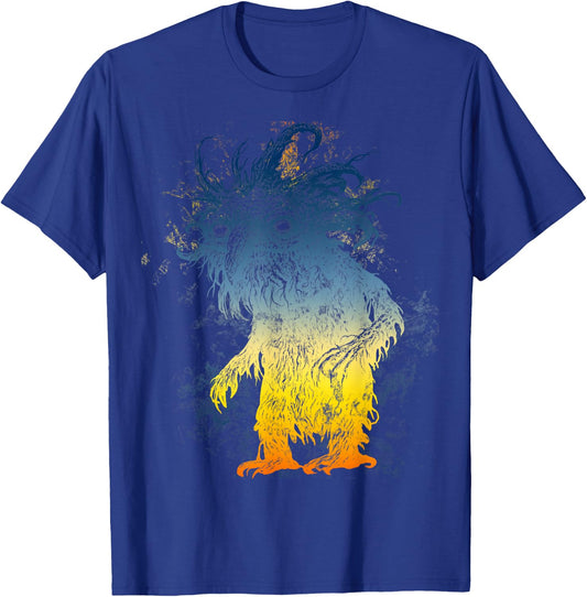 Vintage Fairy Tale Character Troll Old Tree Goblins Monster T-Shirt - T-Shirt | Royal