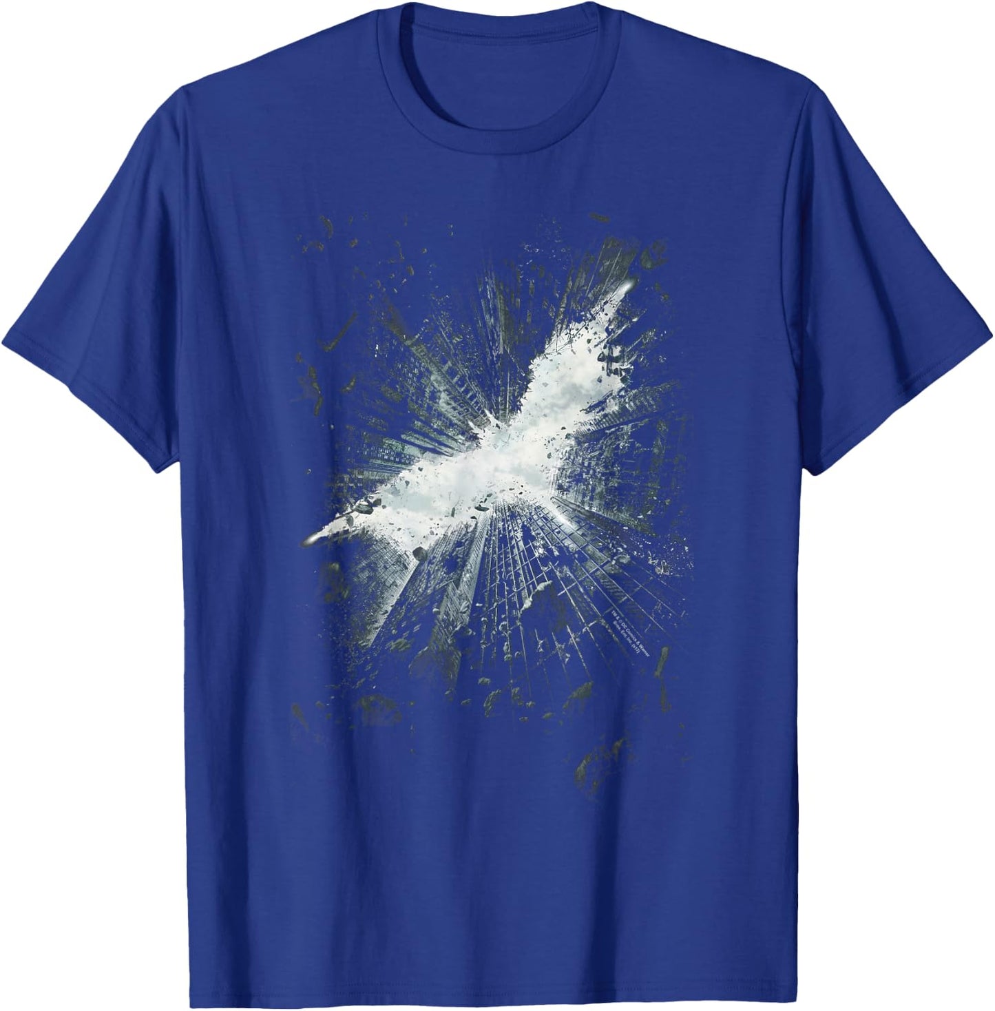 Batman Dark Knight Rises Teaser Poster T-Shirt - T-Shirt | Royal