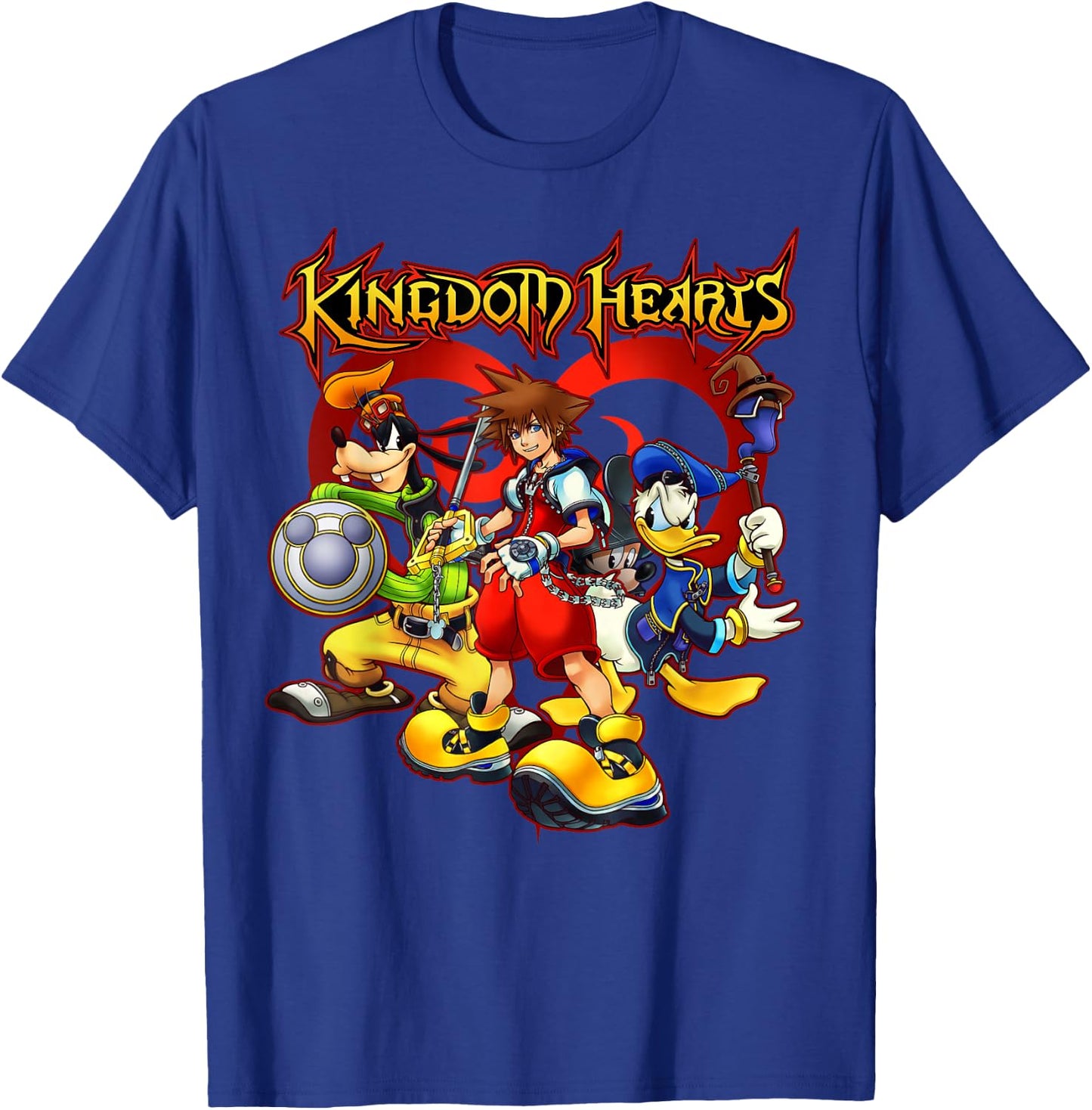 Disney - Kingdom Hearts Team Ready T-Shirt - T-Shirt | Royal