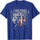Duck Hunting Shirt Deer Hunting USA Flag Hunters Gift T-Shirt - T-Shirt | Royal