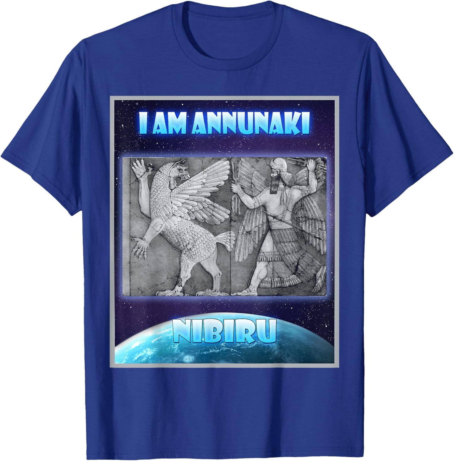 i am annunaki ancient aliens , sumerian gods Enki T-Shirt - T-Shirt | Royal