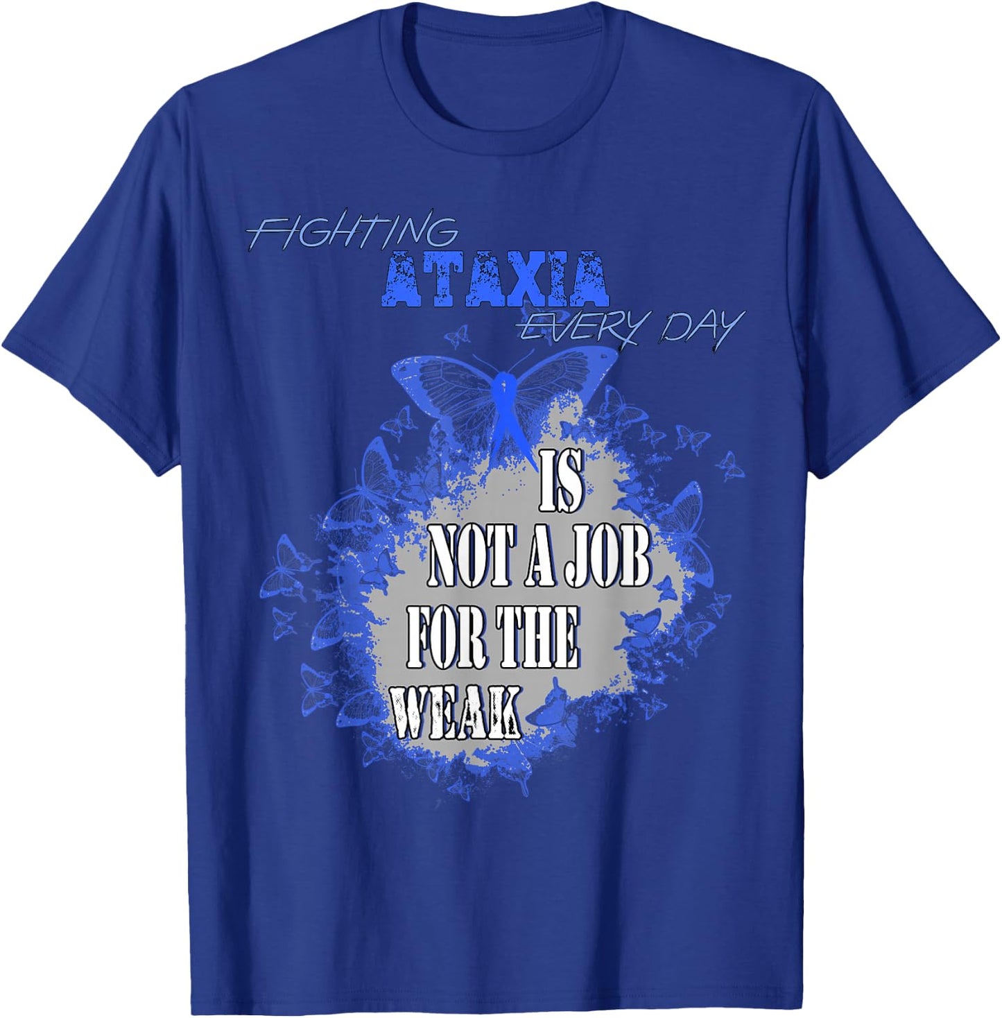 Ataxia Awareness T-Shirt - T-Shirt | Royal