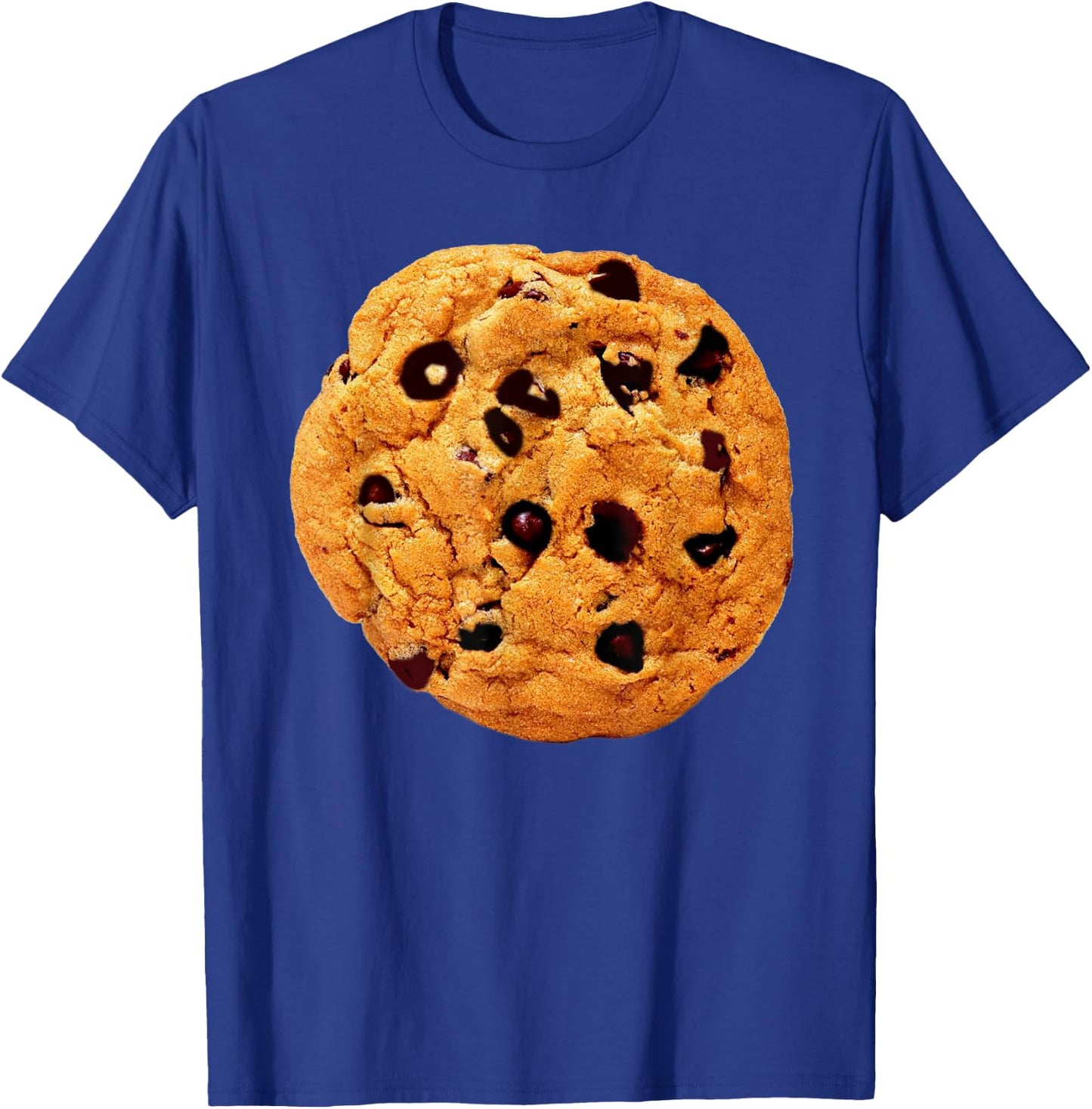 Chocolate Chip Cookie Costume Shirt Last Minute Lazy Party T-Shirt - T-Shirt | Royal
