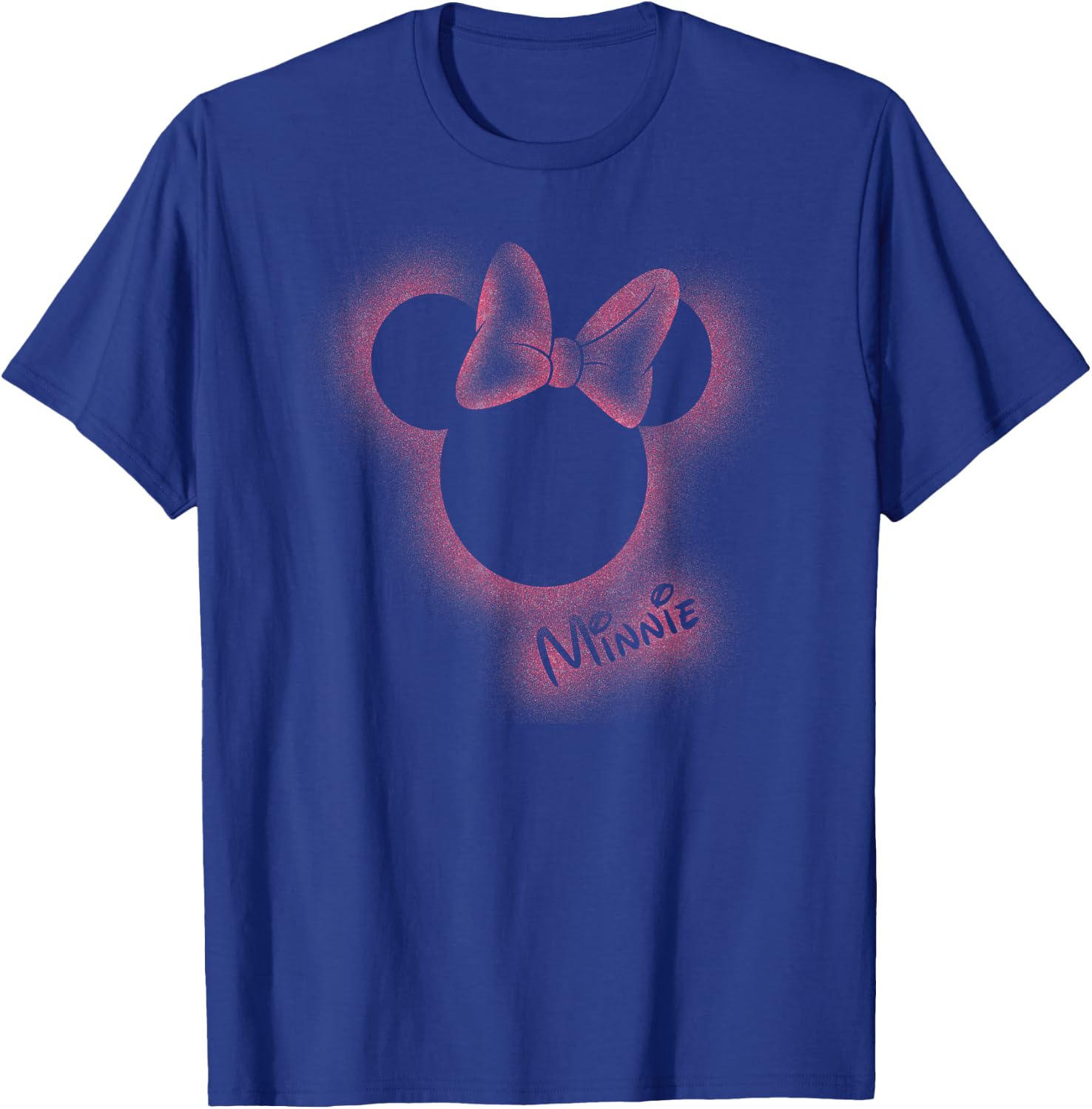 Disney - Minnie Mouse Stencil T-Shirt - T-Shirt | Royal