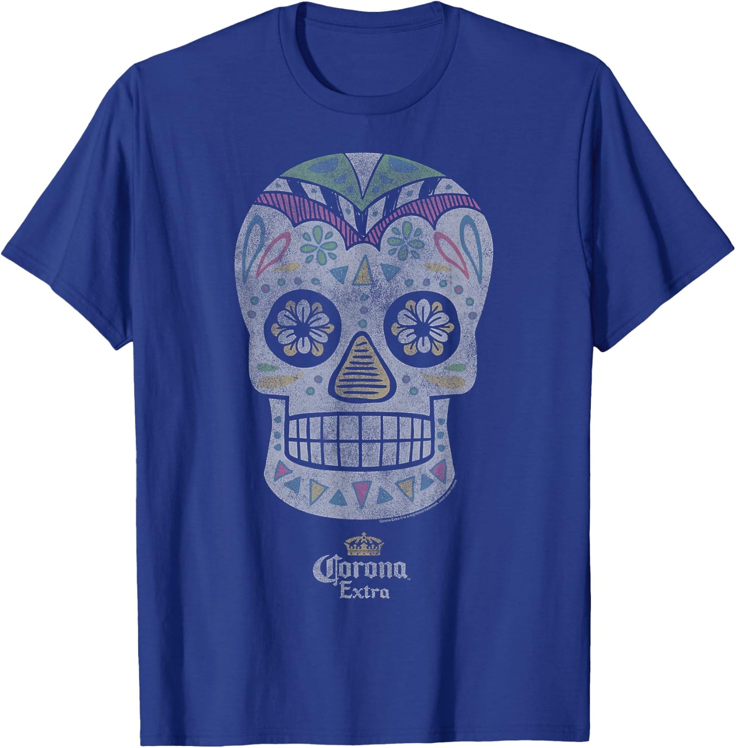 Corona Logo Soft Hand Feel T-Shirt - T-Shirt | Royal