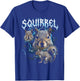 Squirrel Vintage 90s Heavy Metal Retro Squirrel Animal Lover T-Shirt - T-Shirt | Royal