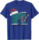 MTV Music Television Candy Cane Christmas T-Shirt - T-Shirt | Royal