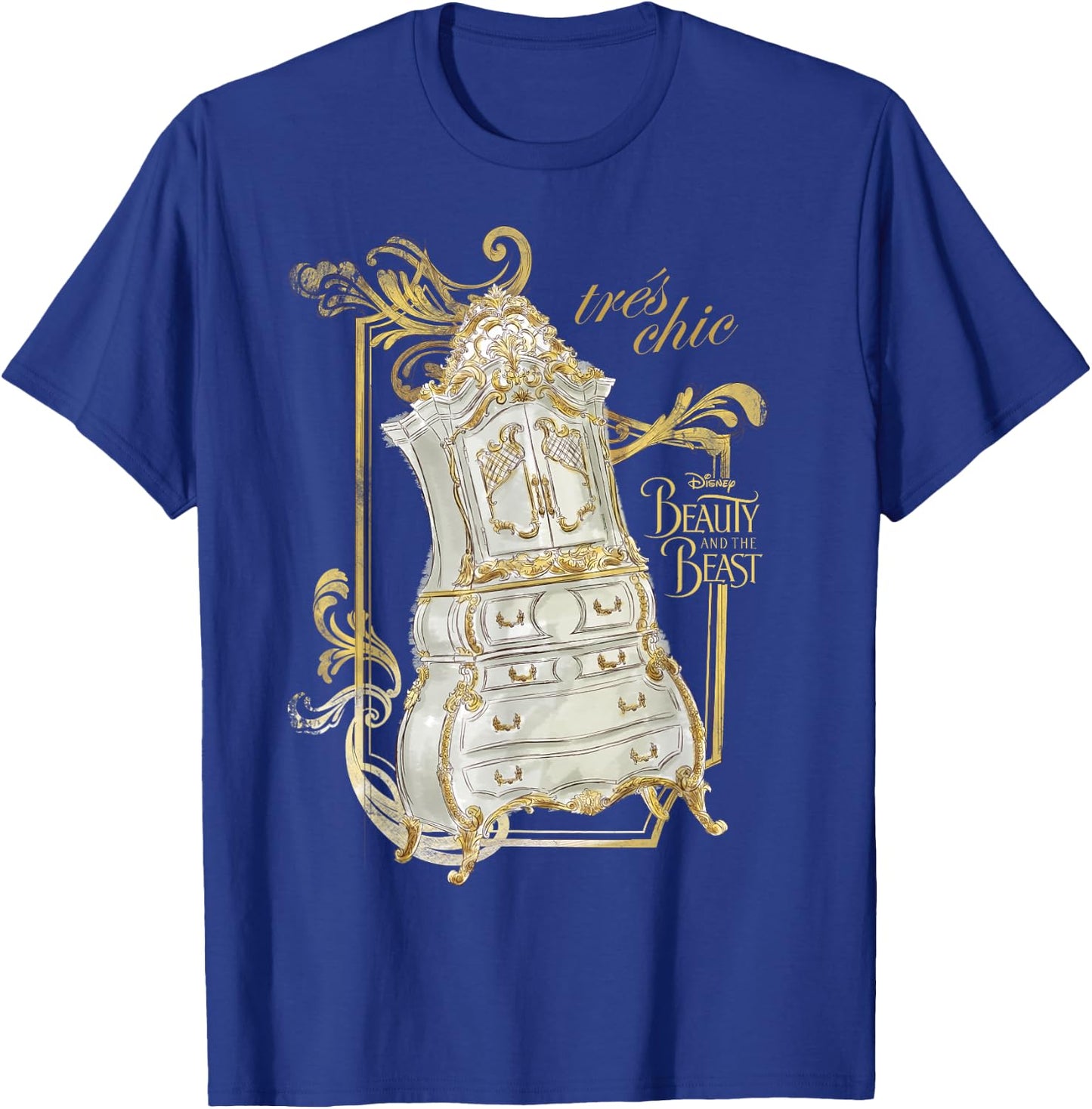 Disney Beauty & The Beast Wardrobe Tres Chic Graphic T-Shirt - T-Shirt | Royal