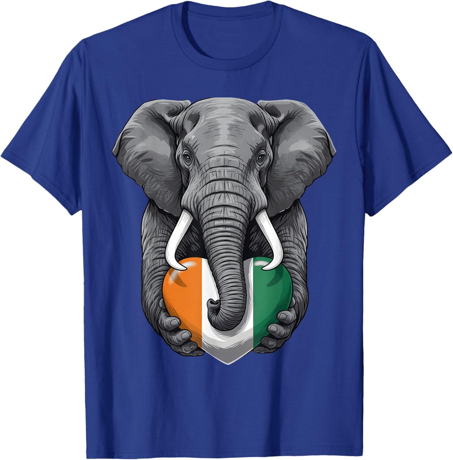 Ivory Coast Flag Cote D'Ivoire Ivorian Roots T-Shirt - T-Shirt | Royal