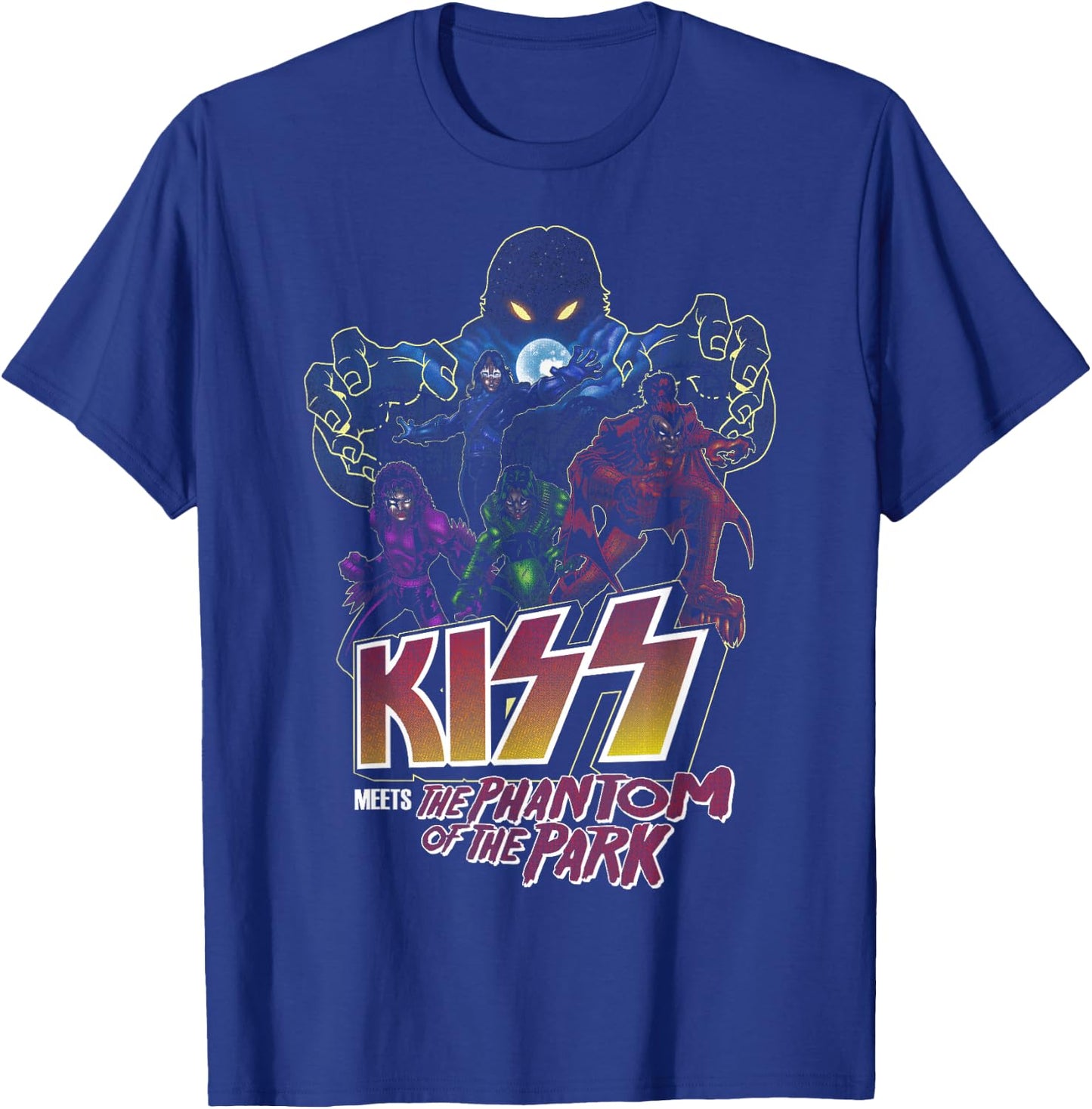 KISS - The Phantom of the Park T-Shirt - T-Shirt | Royal