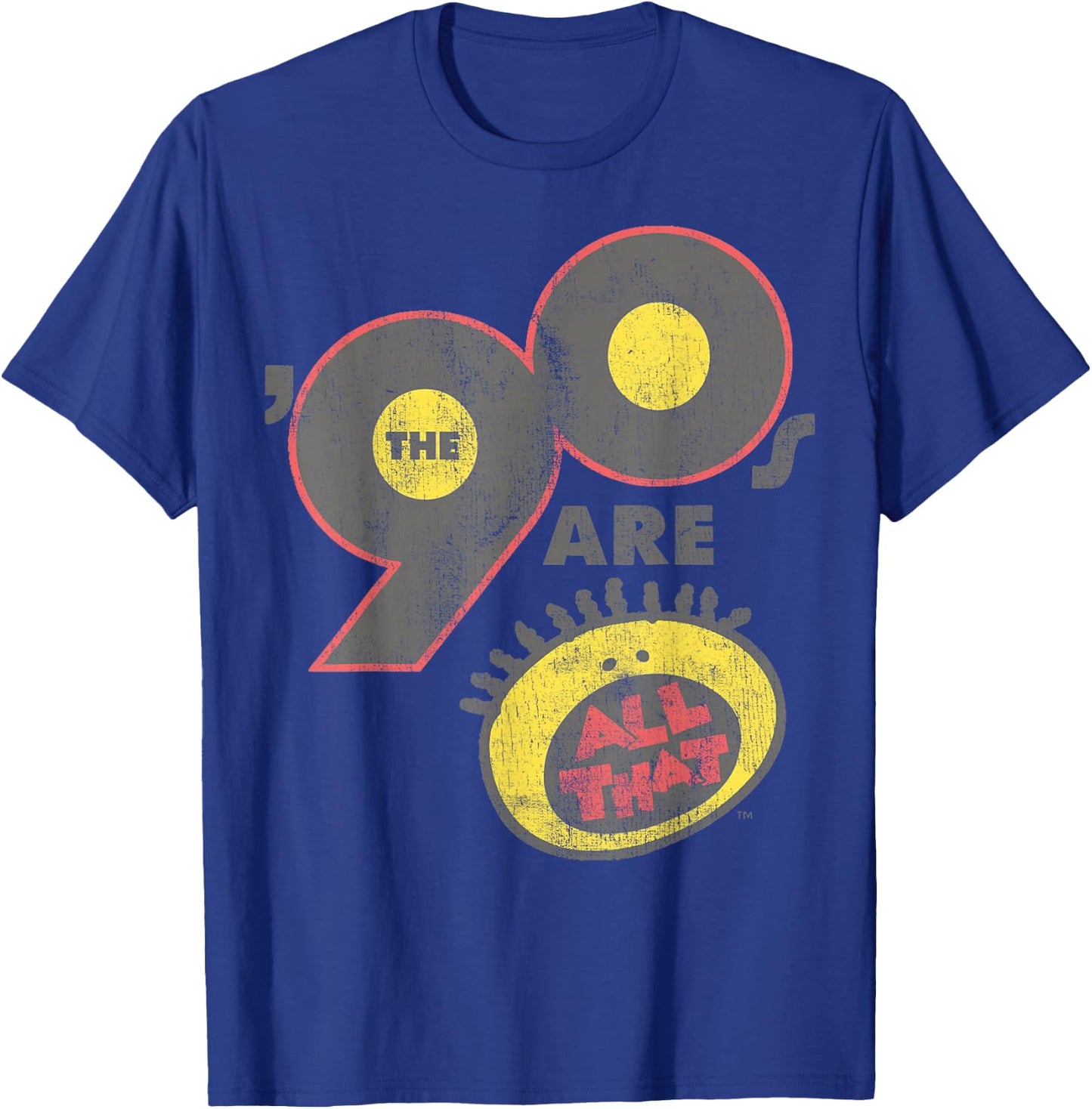 All That The Nineties Are Vintage Retro Graphic T-Shirt - T-Shirt | Royal