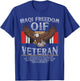 OIF Veteran Shirt- Operation Iraqi Freedom T-Shirt - T-Shirt | Royal