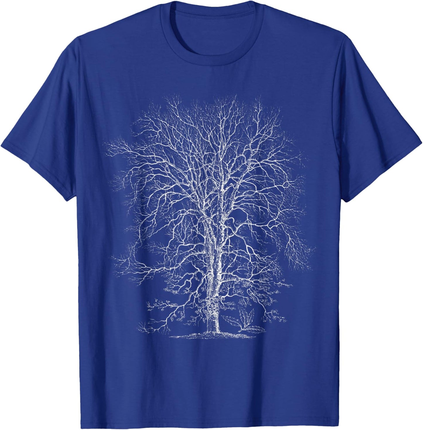 Oak Tree . Tree Natural Oak Tree Woodsman T-Shirt - T-Shirt | Royal